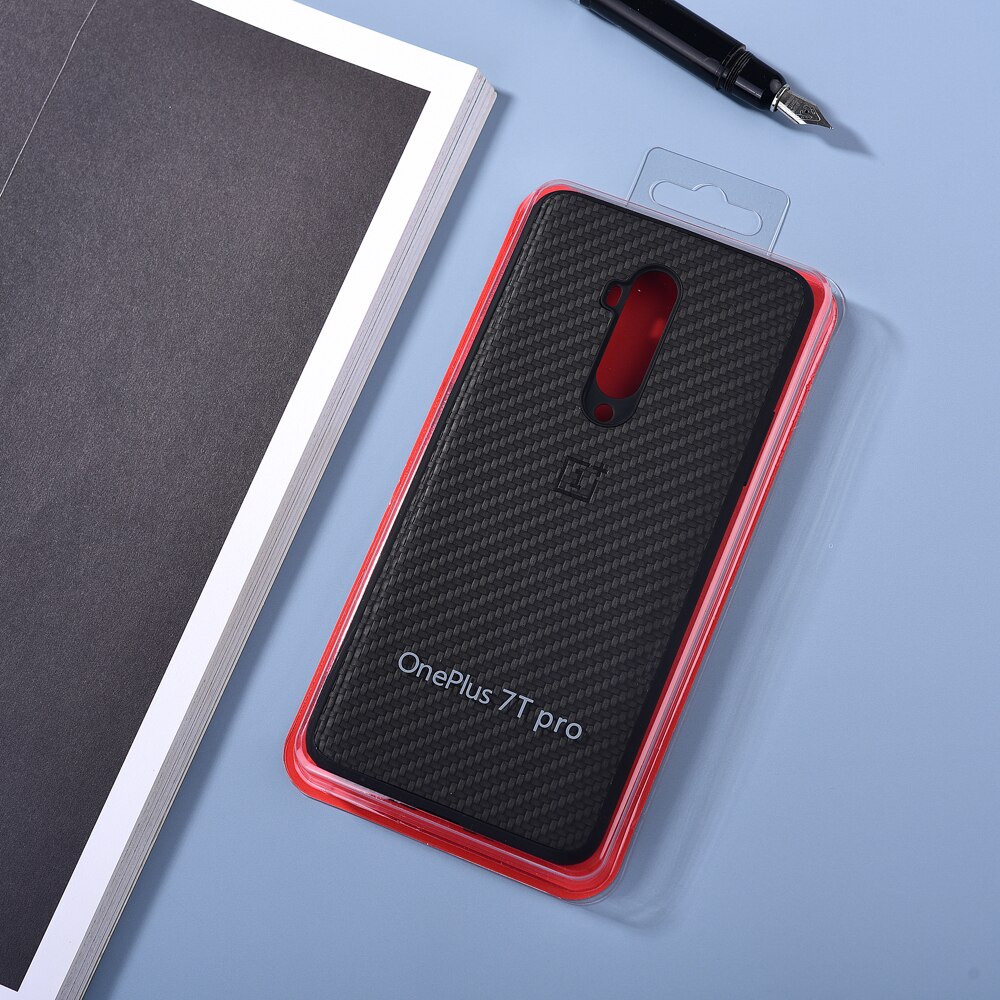 Originele Oneplus 7T Pro 8 8pro Nord Case Carbon Fiber Skin Hard Cover Shock-Proof Shell Voor oneplus 1 + 8T Nord N10 N 100: for Oneplus 8 Pro