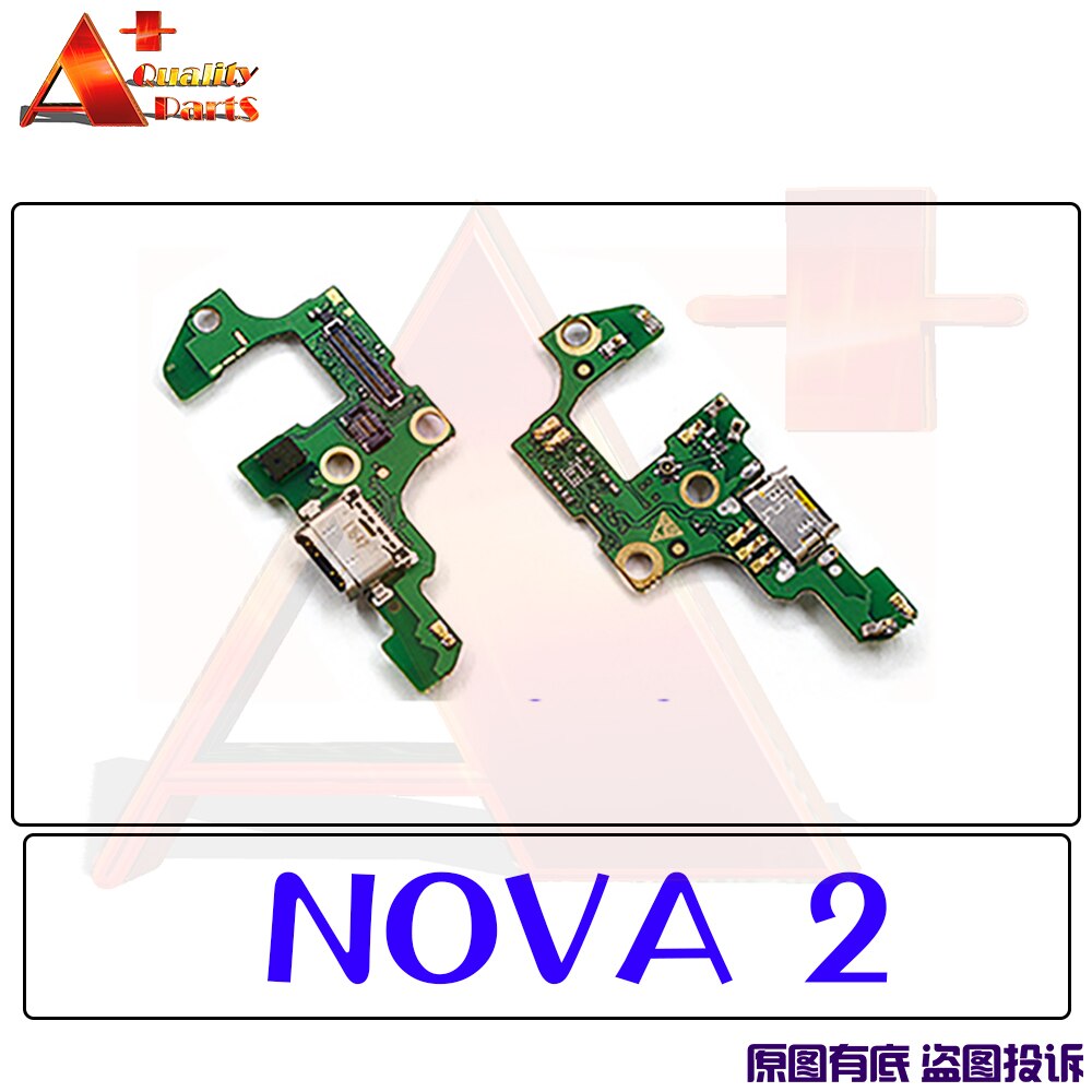 Ladeportstik flex calbe med mikrofonmikrofon til huawei nova 5t smart young lite  + 2 2i lite 2s 3 3i 4 5 5i pro: Nova 2