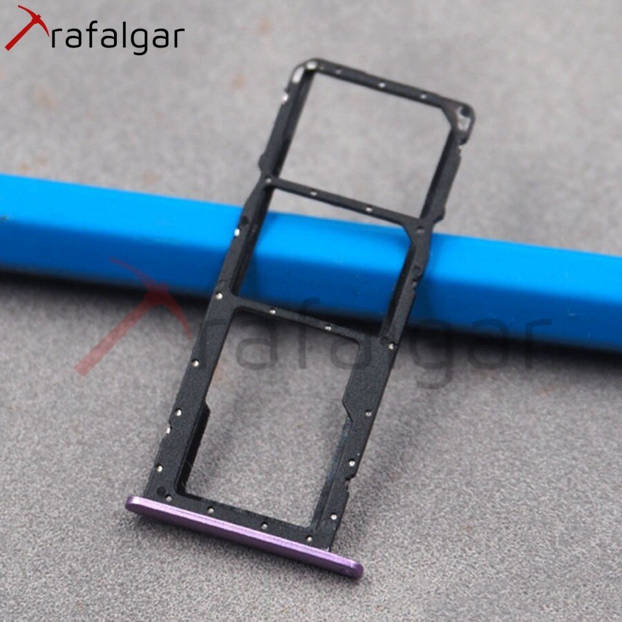 SIM Card Tray For Huawei Honor 8X SIM SD Card Trays Holder Micro SD Slot Socket Adapter For Honor 8X MAX SIM Slot Replacement