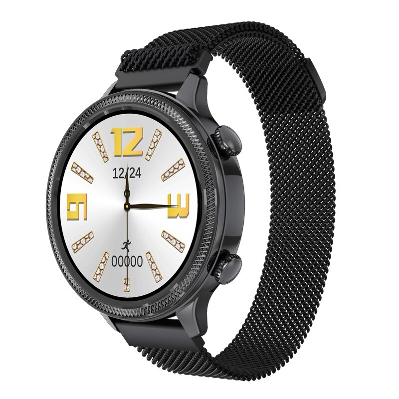 696 H1 Women Smart Watch Bracelet Wristband Heart Rate Blood Pressure Smartwatch Watches Fitness HM3 Tracker Women Female Clock: black
