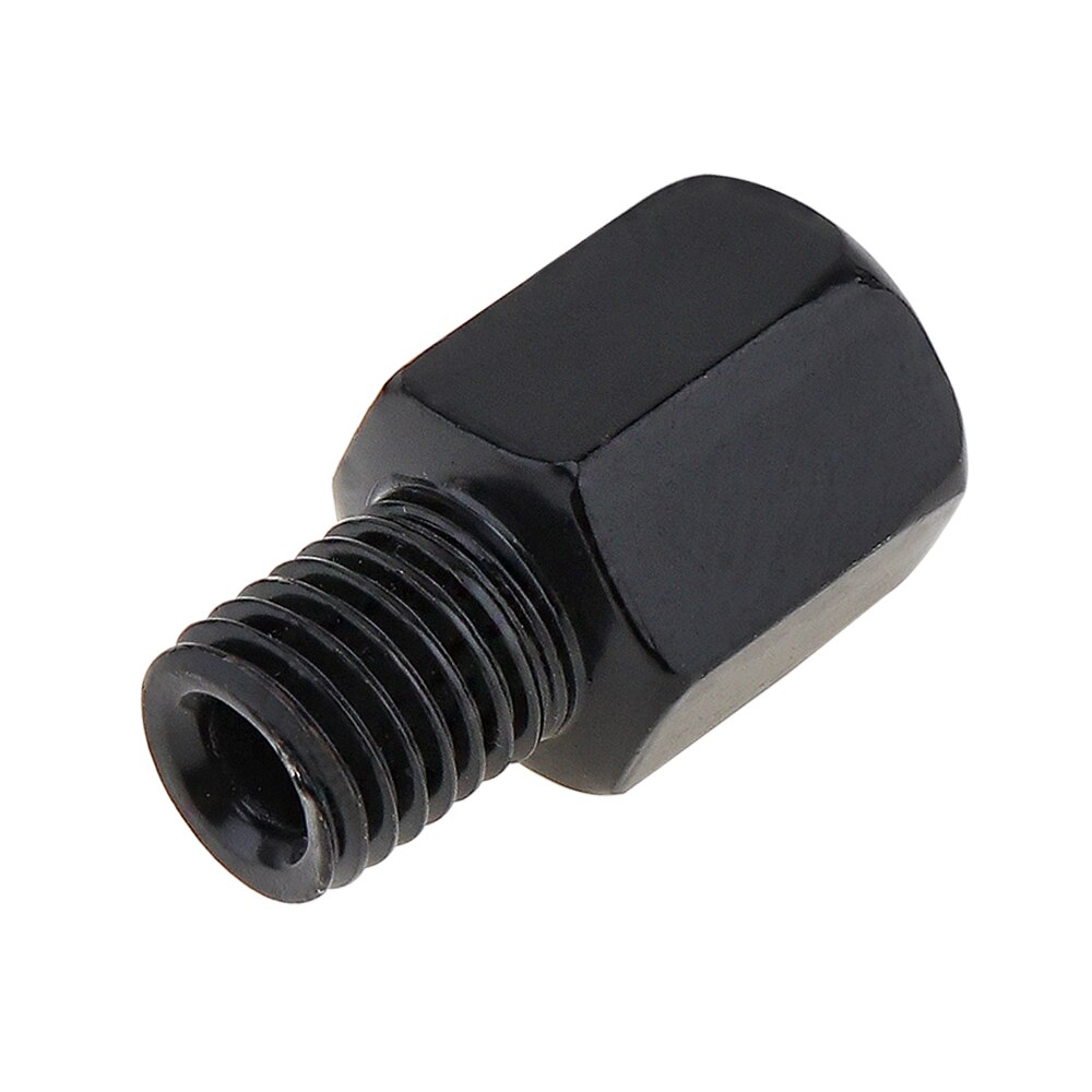 1 Pcs Black Motorcycle Rear Mirror Adapters 10MM 8MM Clockwise Anti-clockwise Right Left hand thread Changing Screw