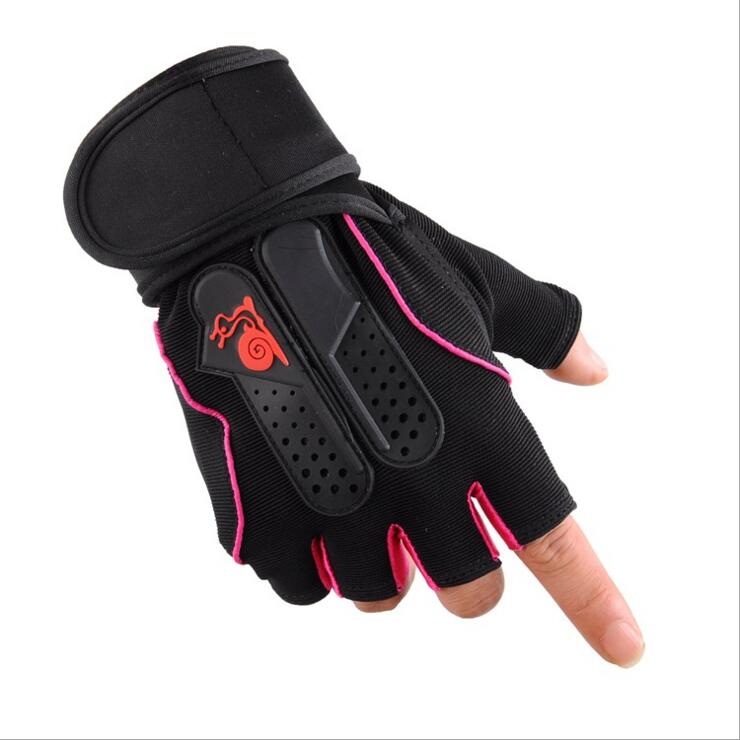 MOGEBIKE Cycling Anti-slip Anti-sweat Men Women Half Finger Gloves Breathable Anti-shock Sports Gloves MTB Bike Bicycle Glove