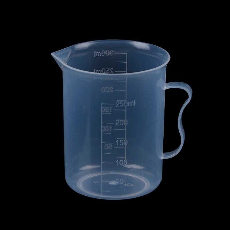 Measure Jug Pour Spout Surface Kitchen Laboratory Measuring Cup Scale Transparent Cooking Tool 250ML: Default Title