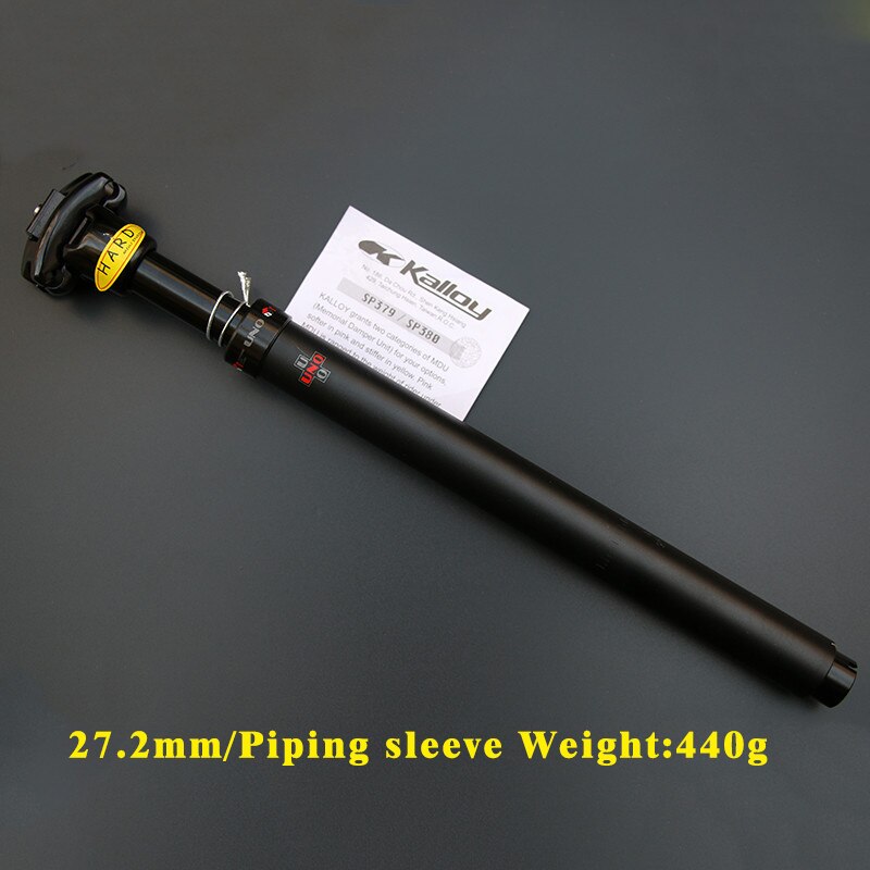 UNO Suspension bicycle seatpost 27.2/ 31.6 X350MM seat post aluminium bike shock absorption Damping seat tube: 27.2mm