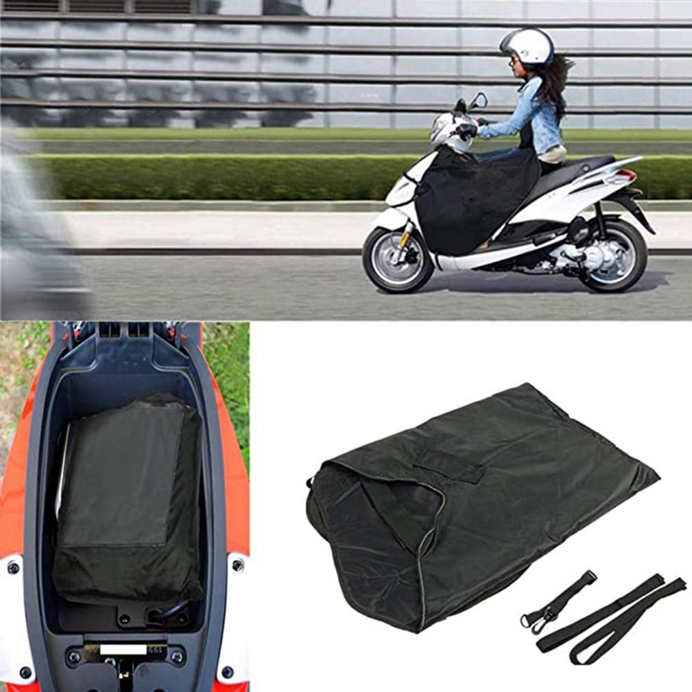 Universal Scooter Voorruit Quilt Winter Riding Winddicht Katoenen Rok Knie Taille Been Cover Elektrische Motorfiets Winddicht Cover