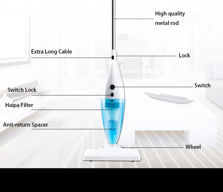 vacuum cleaner floor vacuum cleaner dust cyclone 220V Dry Sweep Suction robot mop