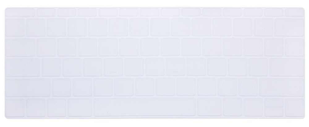 Japanse Japan Taal Voor Macbook Pro 13 A1708 Geen Touch Bar) silicone Toetsenbord Cover Skin Peotector: Clear