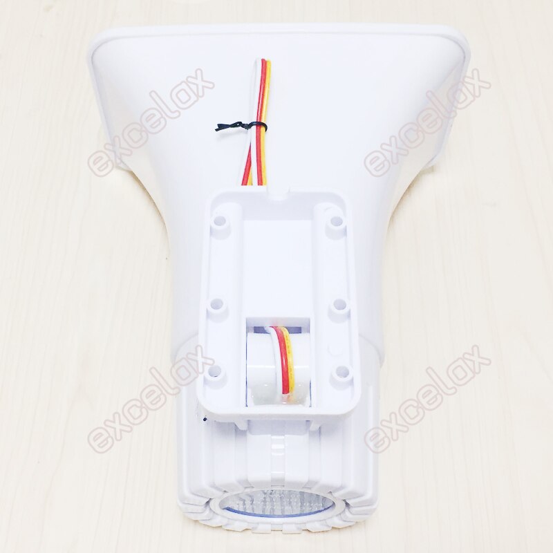 2-Tone Beep & Siren 150dB Loud High Volume White ABS Alarm Horn DC 12V Intrusion Car Vehicle Safety Fire Security Sound Speaker