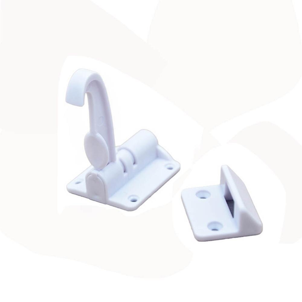 Cabinet Lock Protection Of Children Safety Adjustable Plastic Door Drawer Lock protection For Invisible Kids Security White #15F
