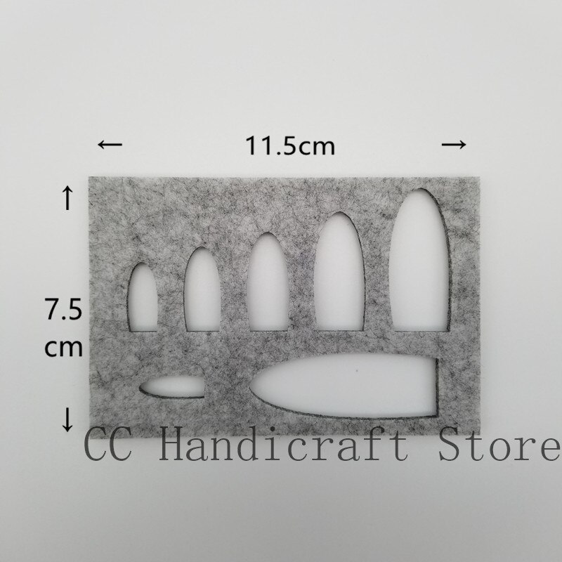 Wool Felt Handmade Animal Felt Template Felt Shapes Felting Cat Nose&ear&eyes DIY Craft Needle Felting Tools Needle Felting Tool: 2