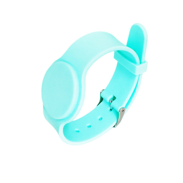 1Pcs 13.56MHz Adjustable RFID Waterproof Soft Wristband Silicone Bracelets NFC Smart S50 1K IC Key Keyfob Card