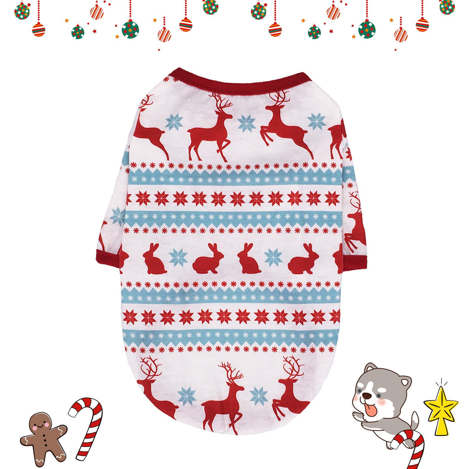 Hondenkleding, goedkope puppy's, huisdierenvesten, shirts, kerstkleding voor honden, kostuums, cartoon kattenkleding voor kleine honden: 2 / M