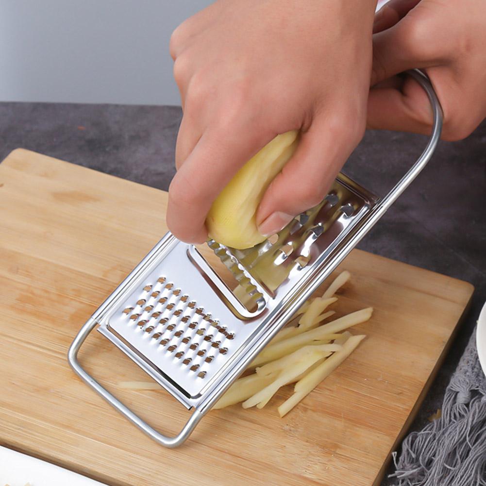 Stainless Steel Grater Multi-purpose Stainless Steel Sharp Vegetable Fruit Graterpotato Radish Shredder Kitchen Cut Tool