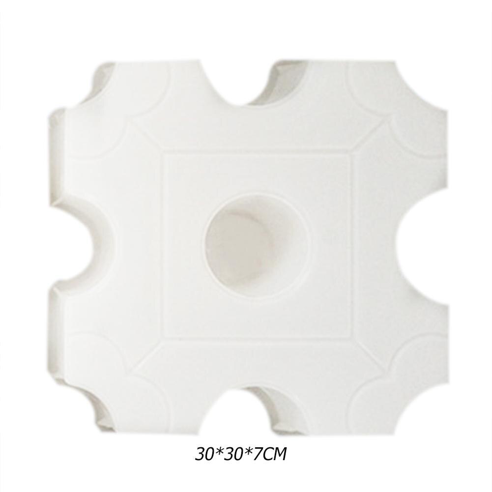 Bestrating Mallen Delicate Textuur Diy Path Gazon Bestrating Cement Brick Mold Tuin Steen Road Beton Bestrating Tool: B