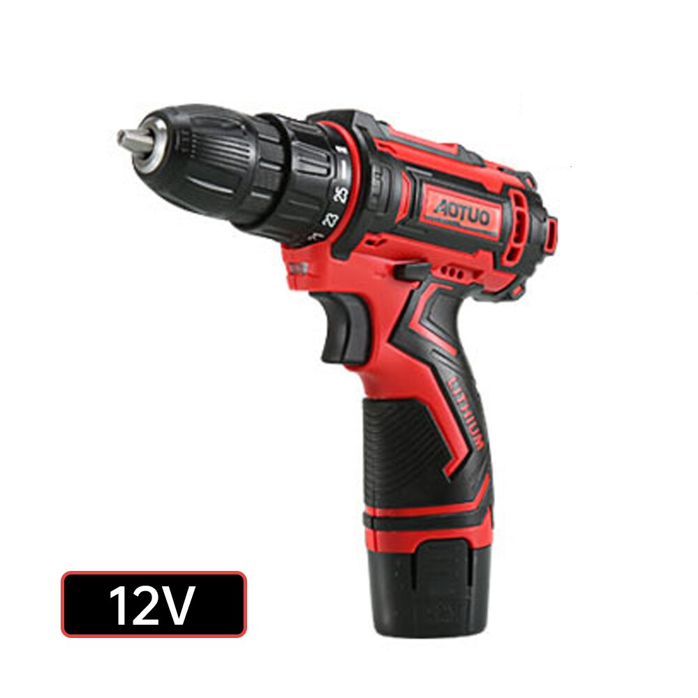 12V 18V 36V Accu Boormachine Elektrische Schroevendraaier Mini Wireless Power Driver Dc Lithium-Ion Batterij: 12V / VS