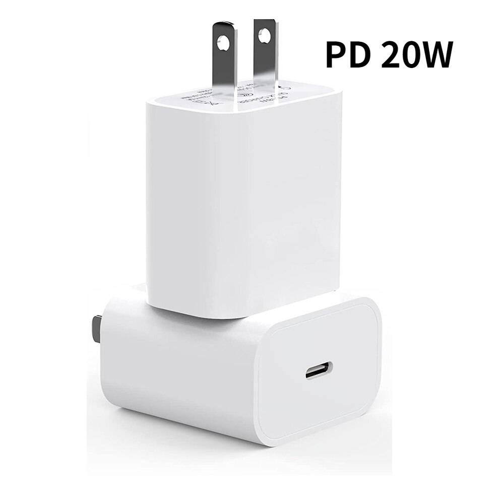 Fast Charger 20W Pd Fast Charger Type C Power Wall Charger Blok Voor Iphone 12/12 Mini/12 Pro max/11 Pro/Xs/Xr/Ipad Airpods Pro