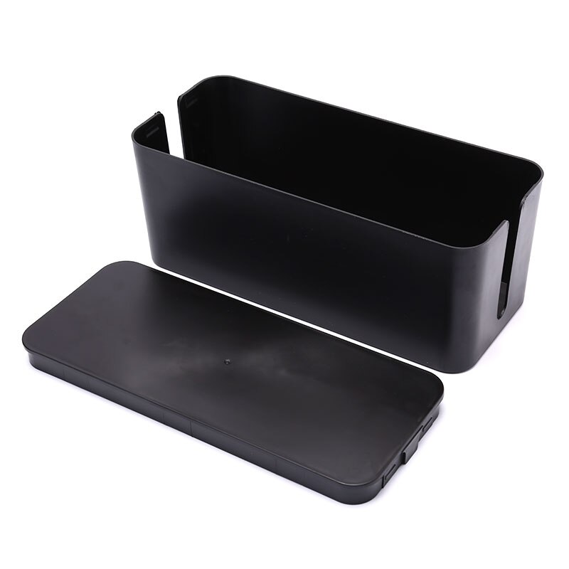 Plastic Wire Storage Box Convenient Removable Cover Cable Tidy Box Power Switch Easy to Heat Emission Junction Box
