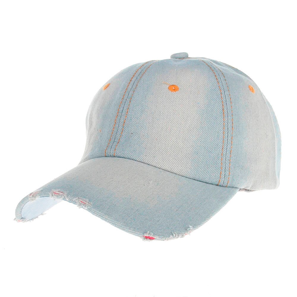 Womens Jean Sport Hoed Casual Denim Tennis Cap Zonnehoed Aankomst Verstelbare Sport Running a30524