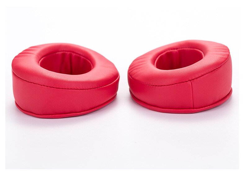 Replacement Ear Pads Cushions Headband Kit Brainwavz HM5 110*90mm Ear Pads Headphone Earpads Cushion Cover: Red