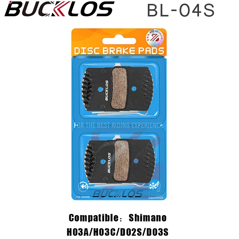 WeddHuis 2 stuks fietsschijfremblokken, geschikt voor Tektro Shimano TRP Deore Br-M575 B01s Mt200 M525 M515 T615 T675 M505 M495 M486 M485, mountainbike MTB e-bike remblokken vervanging