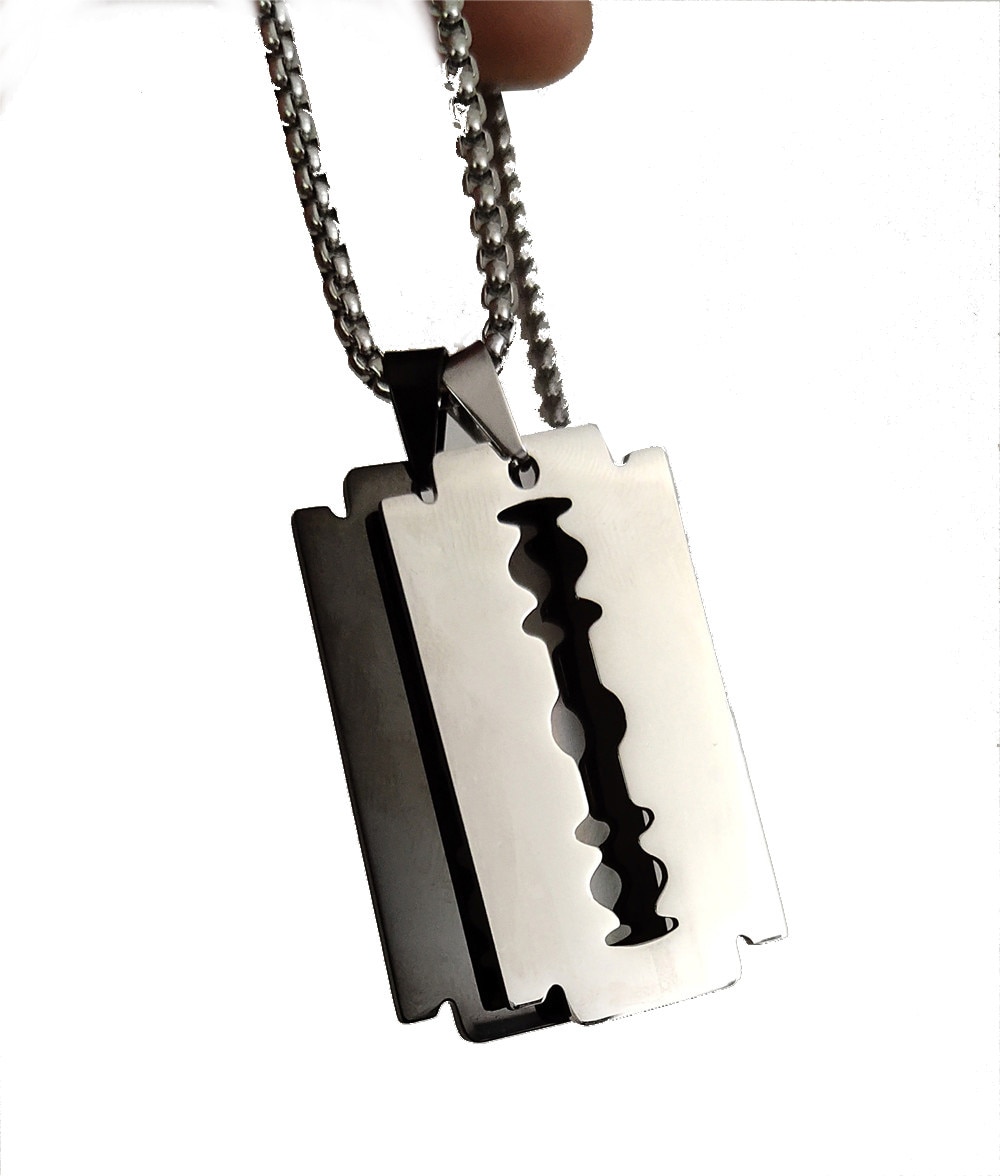 100% in Acciaio Inox A Doppio Dogtag Pendente Della Collana Per Gli Uomini In Bianco Army Ketting Soldato Militare Collare Piatto Lucidato A Specchio