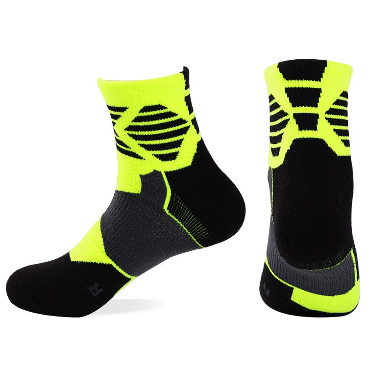 Udendørssport basketball løbende fitness sokker åndbar, skridsikker termisk fortykket ergonomisk sportsbeklædning