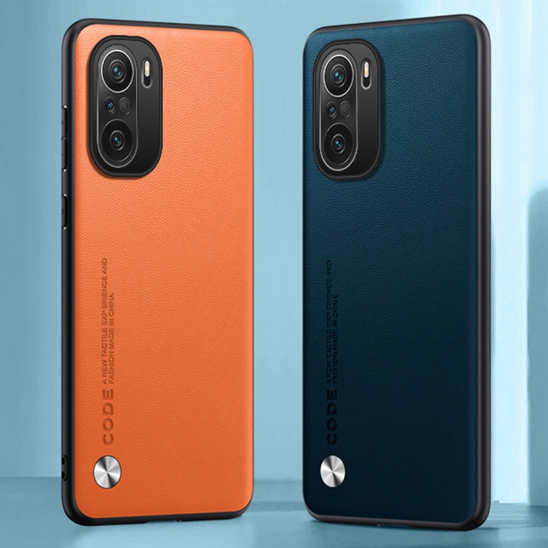 Lyxigt pu-läderfodral till xiaomi  mi 11i poco  f3 matt skal silikon heltäckande telefonskal till redmi  k40 pro plus skal