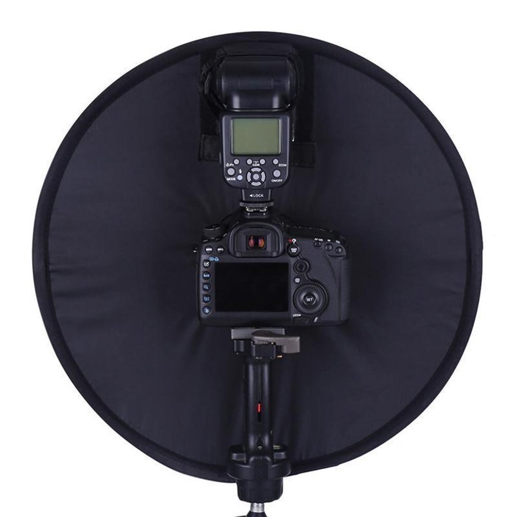 Ring Softbox Speedlight Round Style Flash Light Shoot Soft box Foldable Soft Flash Light Diffuser Cameras