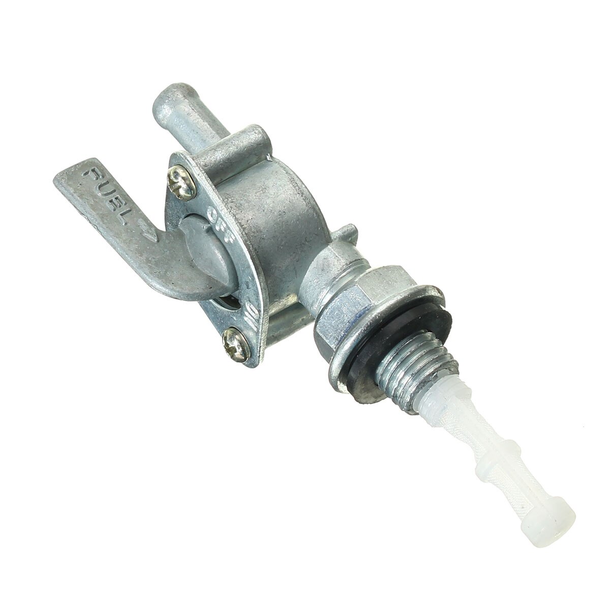 10mm Metal Motorcycle Fuel Tank On/Off Fuel Petcock Valve Switch For 2 Stroke Motorized Bicycle 49cc-80cc