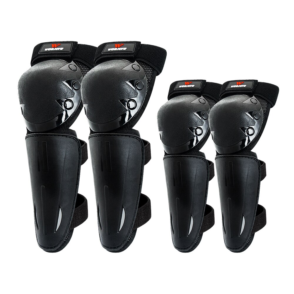 WOSAWE-rodilleras de motocicleta para niños, Protector de rodilla para Motocross, equipo Protector de esquí MTB, rodillera de Moto, soporte