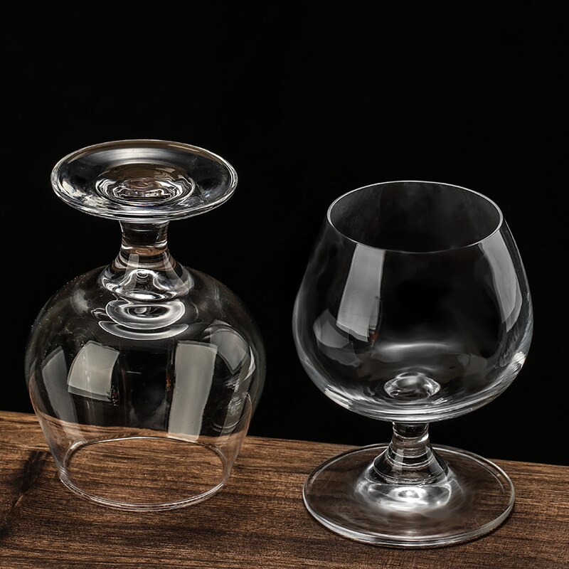 Krystal glas brandy glas vin glas hvidvin glas whisky vin glas dværg vin glas pot mave cognac kop