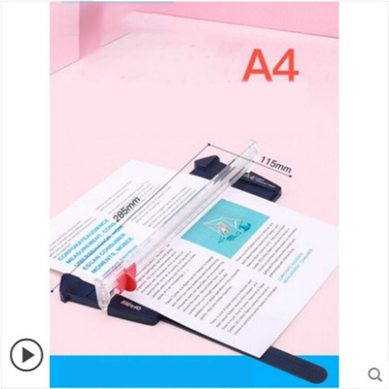A4 Paper Cutting Mat Machine Kantoorbenodigdheden Foto Label Art Schilderen Trimmer Schroot Boeken Gereedschap Liniaal Verborgen Blade