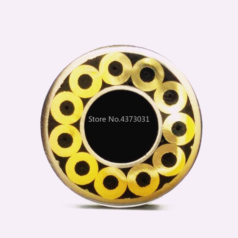 Rebites com pino de mosaico para faca, 11 tipos de design, 10mm, diy, alça de parafuso, decoração requintada, alça de faca, ferramenta, rebites, comprimento 9cm: Design 1001