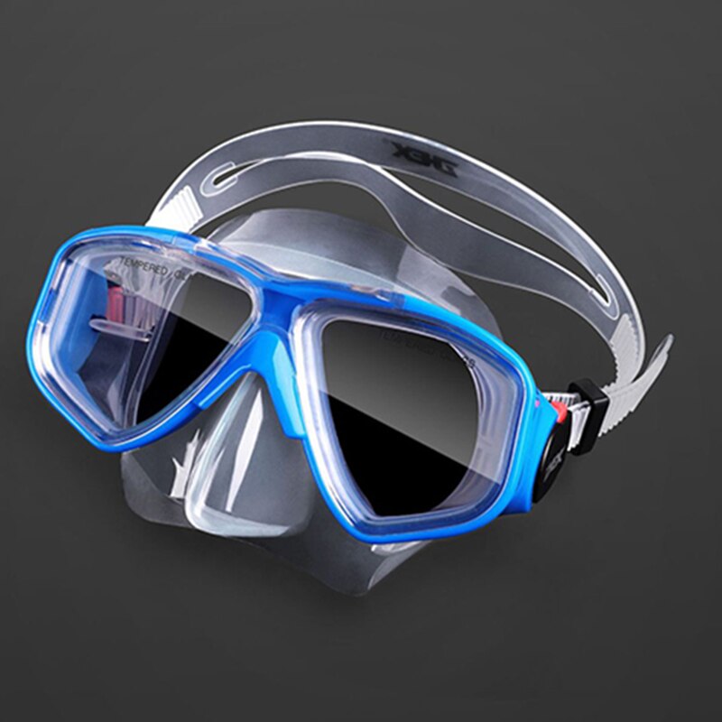 Diving Mask Adults Scuba Mask Underwater Snorkel Set Anti Fog Snorkeling Goggles Swimming Mask Glass Men Women Diving Goggles: color 01