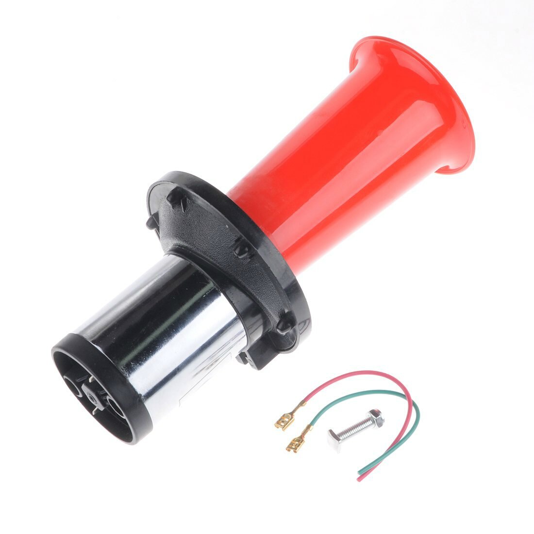 110db Car Boat Motorbike Universal Van Air Horn Klaxon Ahoooogah Sound 12V Classic Boat Truck Klaxon Air Horn AHOOGA OOGA(6.8)