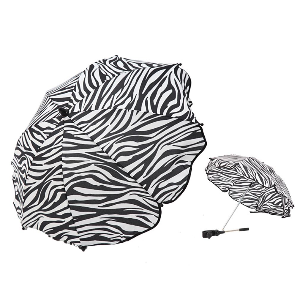 1pc baby solskærm paraply børn baby solskærm universal paraply parasol barnevogn klapvogn klapvogn buggy baby solskærm paraply: Strip