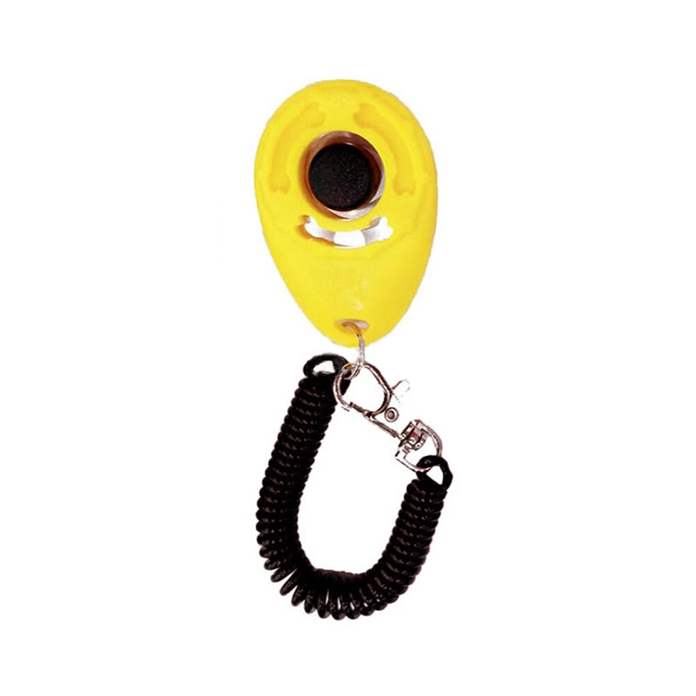 Hond Puppy Pet Training Clicker Draagbare Knop Clicker Verstelbare