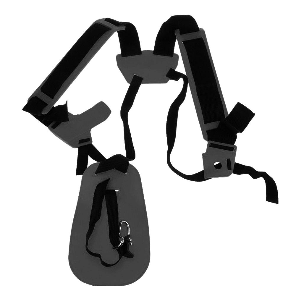 Doppel Schulter Gurt Trimmer Mit dauerhaft Nylon Gurt Für Strauch Schneider Oder Garten Rasenmäihr (für STIHL FS, km Serie Trimmer) Neue: Schwarz