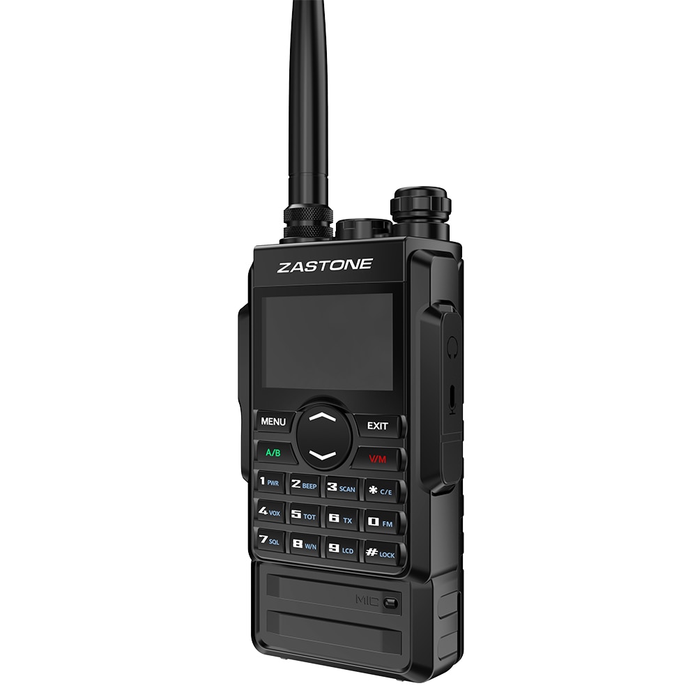 Comunicador de Radio de dos vías de doble banda UHF 400-480 MHz/VHF 136-174MHz 2600mAh doble PTT M7 Walkie Talkie 8W