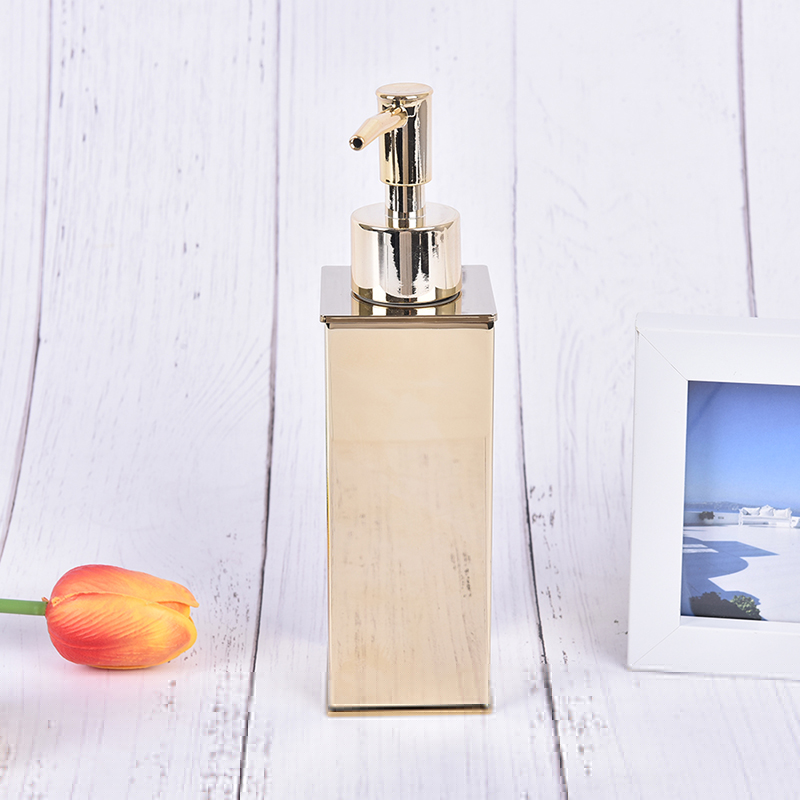 Soap Dispenser Gold bathroom Hand Liquid Soap Dispenser/kitchen soap dispenser Stainless Steel Shampoo bottles