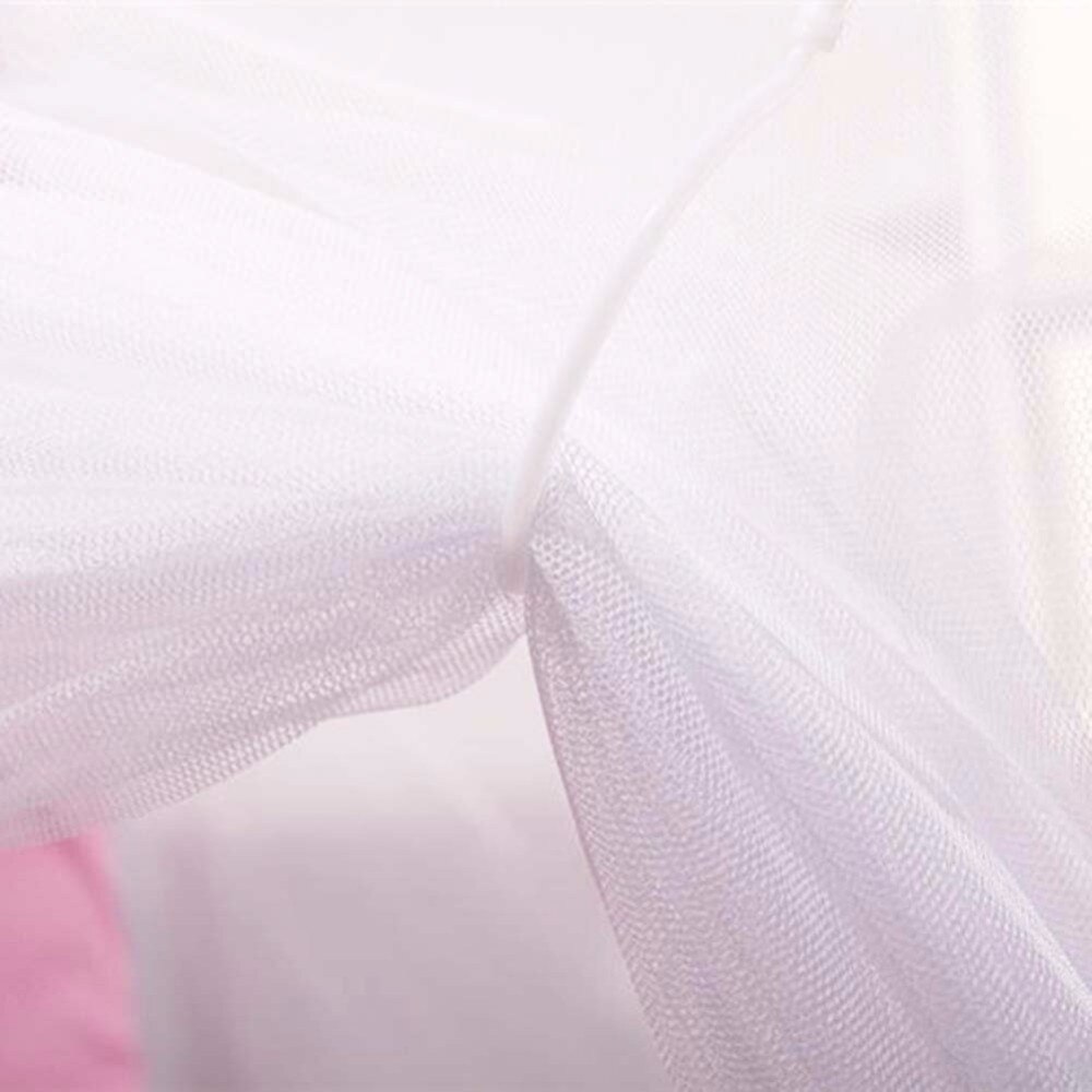 Mosquitera para cama, poste de 4 esquinas, tamaño King Size, blanco