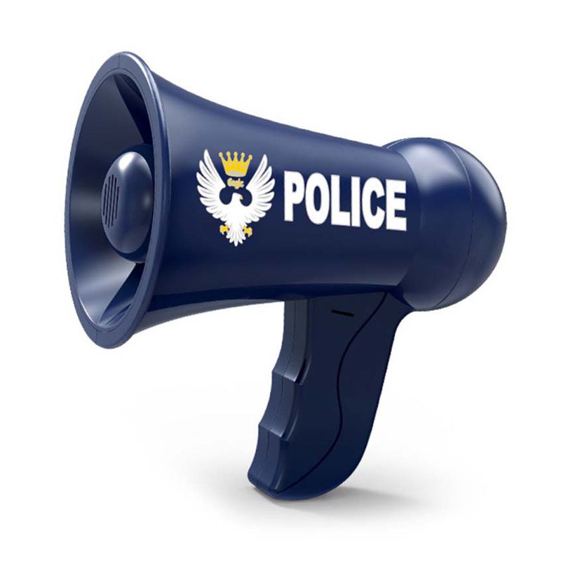 Megafoon voor kinderen nep politie rekwisieten voor kinderen politie sirene speelgoed