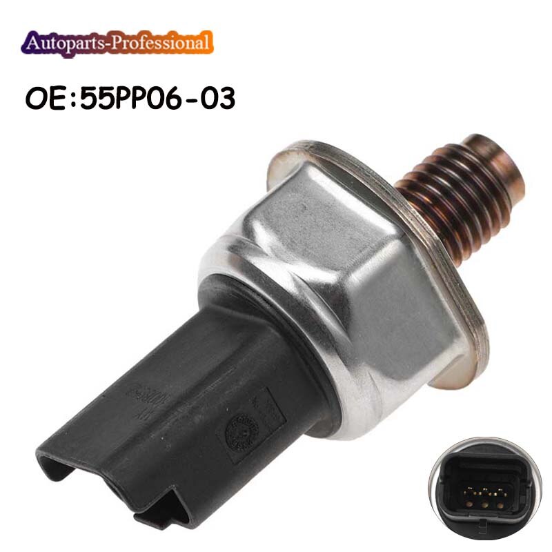 Fuel Rail Pressure Sensor For Citroen C1 C2 C3 C4 Xsara Berlingo Dispatch Picasso 1.4 1.6 HDI 55PP06-03 96.582.278.80 1920GW