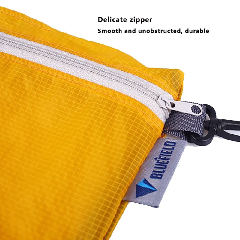 Outdoor Waterproof Bag with Hook Zipper Storage bag Pocket Pouch 4 Colors bag for Camping Hiking Drift Diving Swimming Bag