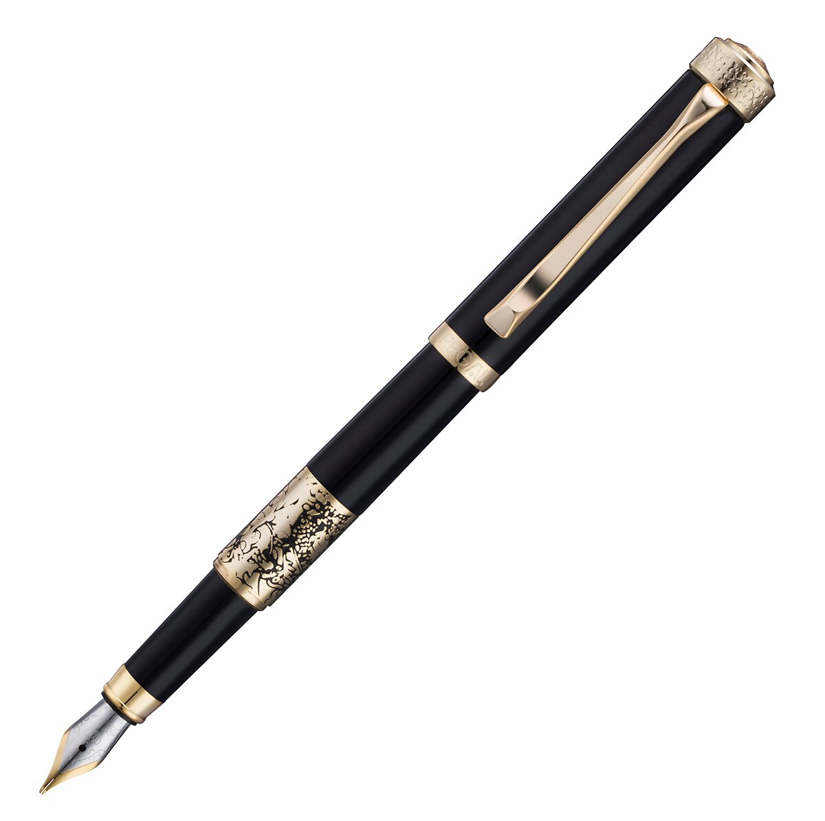 Regal Fountain Pen, Prince Commemoration Collection Germany Iridium Medium Nib Business Graduation Pen Three Color Optional