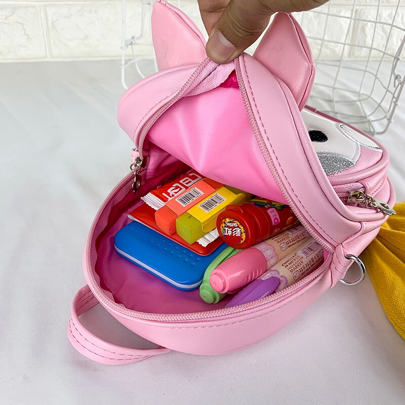Enfant en bas âge sac à dos fille étudiant sac à dos enfants enfants dessin animé 3D lapin cartable Mini décontracté sacs d'école