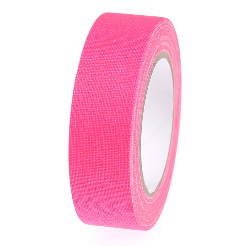 Cintas fluorescentes reflectantes UV, cintas noctilucentes autoadhesivas para escenarios de fiestas, 1/6 uds.: Pink 1pc
