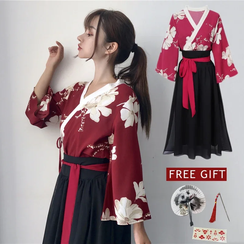 Robe Kimono für Füllungen und Femmes, Stil Japonais Columbro, Vintage Hanfu Haori Kawaii, Gießen Sie Fête, Yukata, Vêtements Asiatiques, j