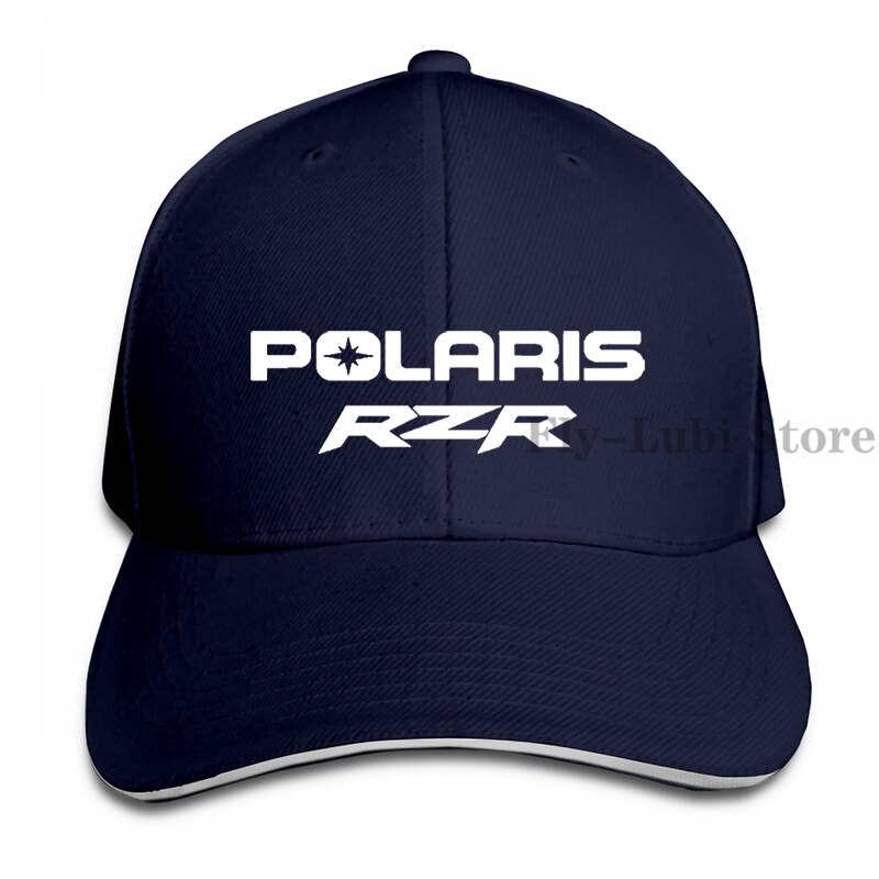 Polaris Rzr Utv 2 Baseball cap men women Trucker Hats adjustable cap: 1-Navy