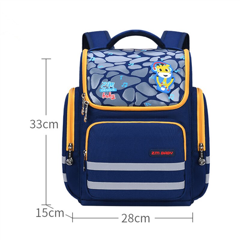 Kids School Tassen Voor Kleuterschool Mode Rugzak Cartoon Gedrukt Kinderen Waterdichte Schooltas Ruimte School Rugzakken: S blue